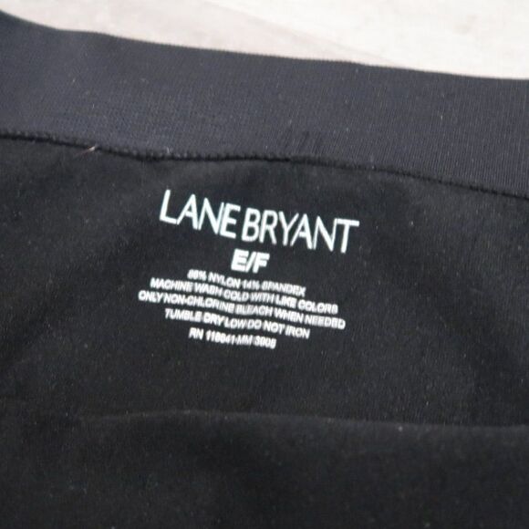 CLEARANCE SALE! Lane Bryant Leggings Size E-F Black High Rise Seamless - Picture 4 of 4